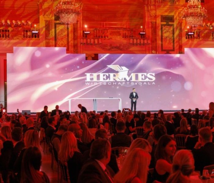 Die HERMES.Gala 2024 fand erneut in der Wiener Hofburg statt. (Foto: feelimage)